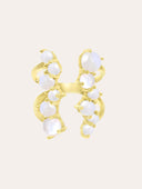 Lunette Mosaic Ring Gold