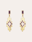Onde Lucky strass earrings