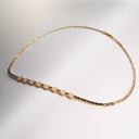 Badra Necklace Yellow Gold And Black Diamonds