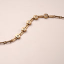 Badra Bracelet Yellow Gold and 5 Diamonds 0.175 ct VVS G