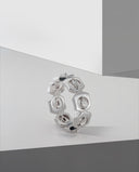 Badra Band White Gold And Diamonds