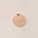 Bespoke 4  Back Round Earrings Rose Gold Ruby 2.131 cts and Diamonds 3.706 cts