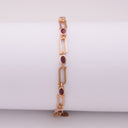 Elements Large Bracelet and Oval Rubies 1.899 cts