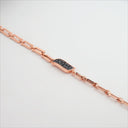 Elements Bracelet Rose Gold and Black Diamonds 0.24 ct