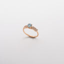 Elements Ring Rose Gold and Blue Diamond 0.523 ct