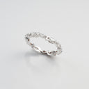 Elements Wedding Band White Gold and Marquise Diamonds 1.094 cts VS G