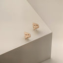 Alharf Baby Studs Letters هـ Yellow gold