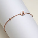 Alharf Bracelet Letter ي Rose Gold