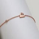 Alharf Bracelet Letter غـ Rose Gold